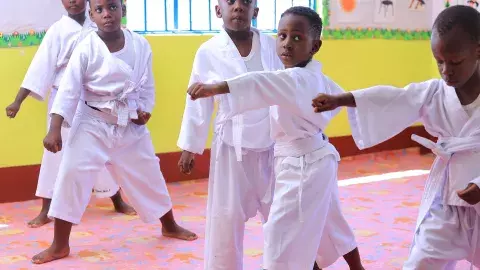 Karate Classes at Twinkles Pre-School